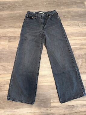 Levi's Black Wide-Leg Women's Jeans